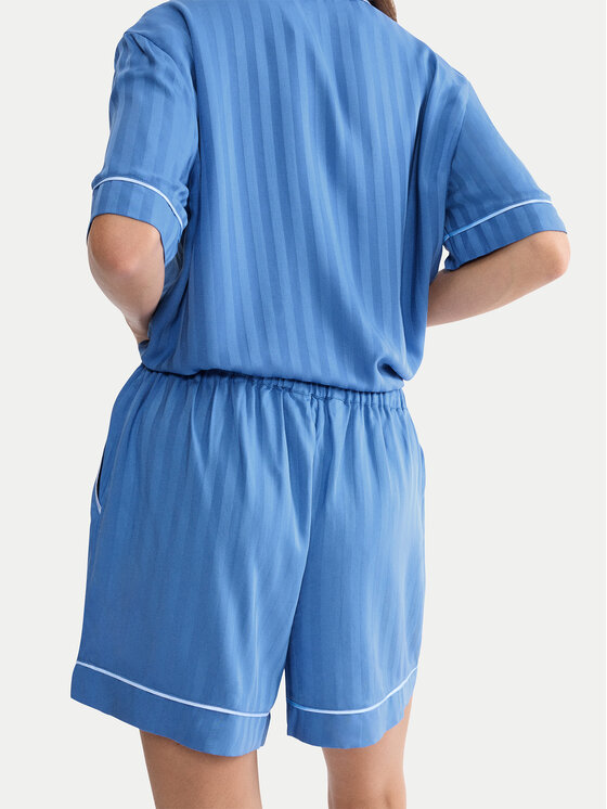 Triumph Triumph Pyjamashorts Amourette Jacquard 10227207 Blau Regular Fit