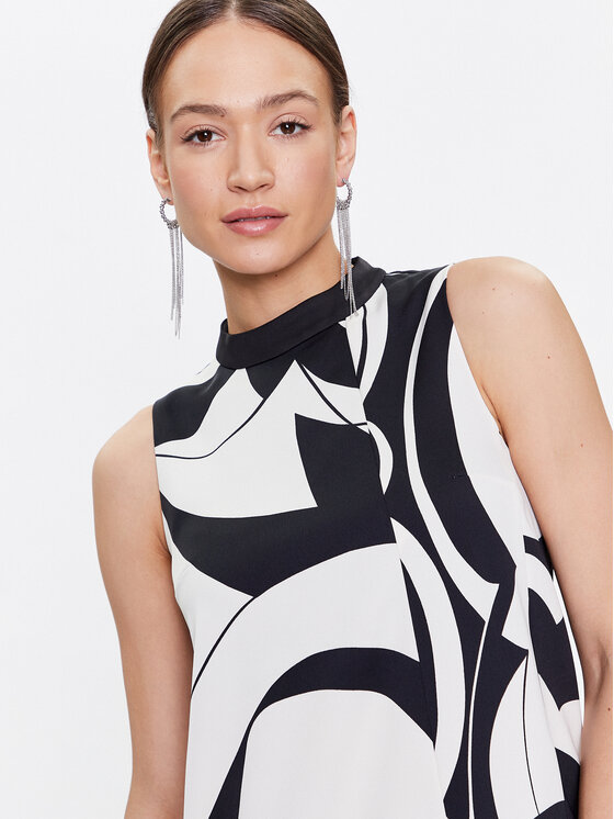 Marella Marella Kasdieninė suknelė Leo 2332210633 Juoda Regular Fit