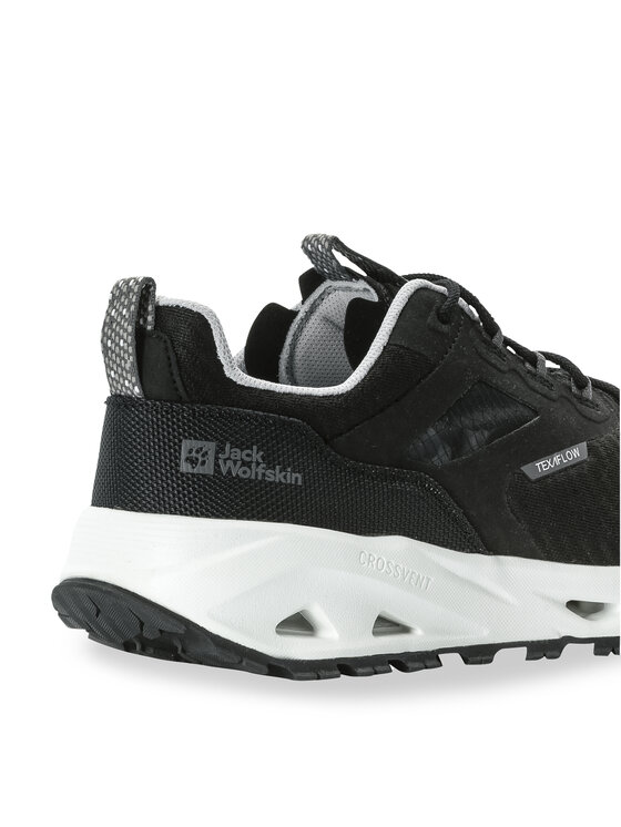 Jack Wolfskin Jack Wolfskin Sneakersy Prelight Pro Vent Low 4064321 Czarny