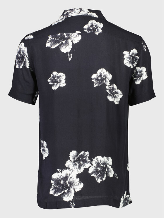 Lindbergh Lindbergh Πουκάμισο 30-203425 Μαύρο Relaxed Fit