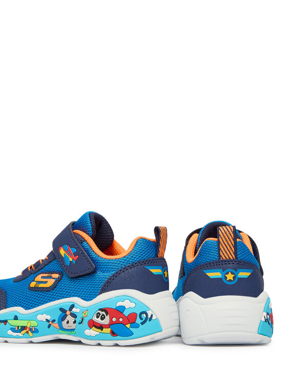 Skechers Skechers Sneakersy Play Scene 407312N/BLNV Niebieski
