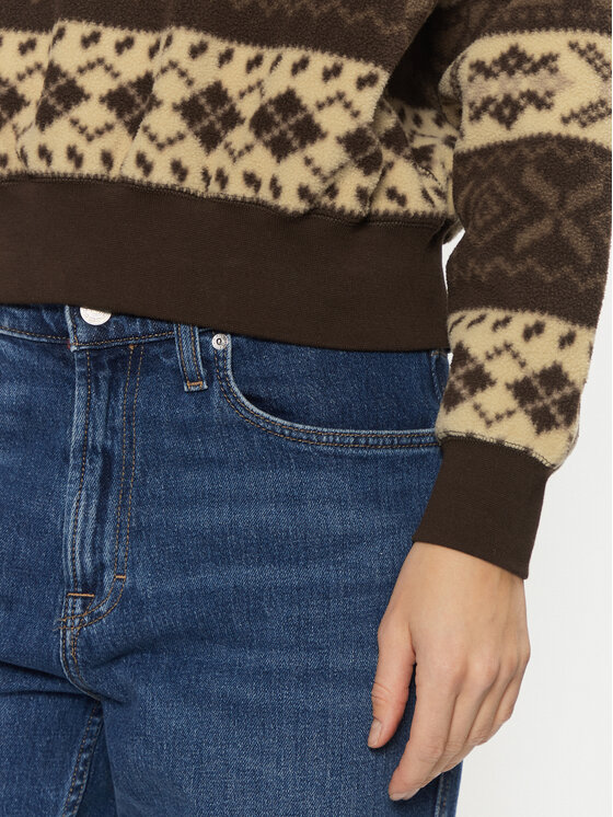 Polo Ralph Lauren Polo Ralph Lauren Sveter 211947972001 Hnedá Relaxed Fit