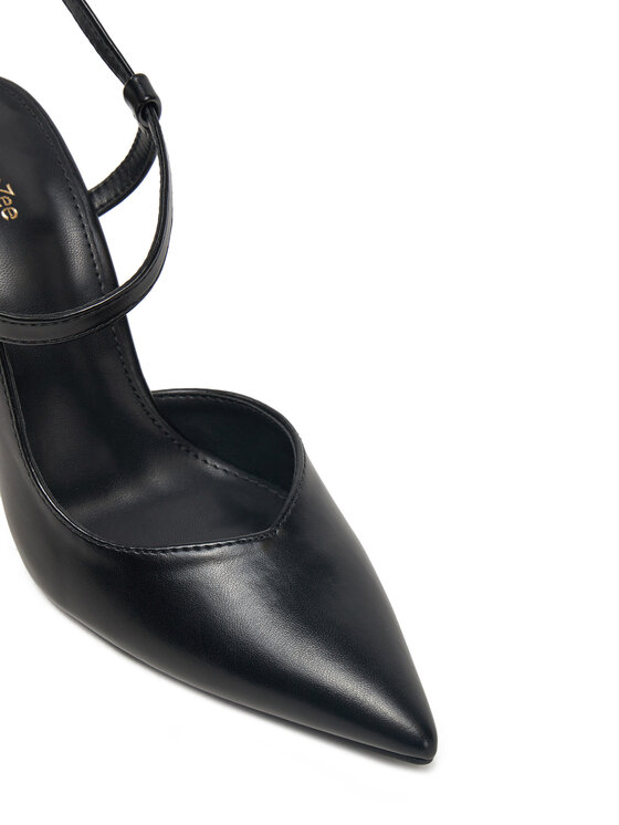DeeZee DeeZee Pantofi cu toc subțire DF-82780-11 Negru