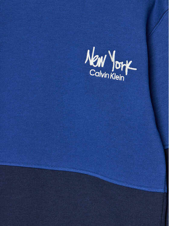Calvin Klein Jeans Calvin Klein Jeans Majica dugih rukava IB0IB02329 Plava Regular Fit