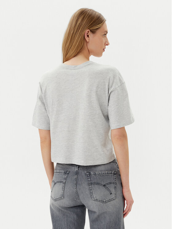 ONLY ONLY Marškinėliai Mickey Minnie 15348126 Pilka Regular Fit