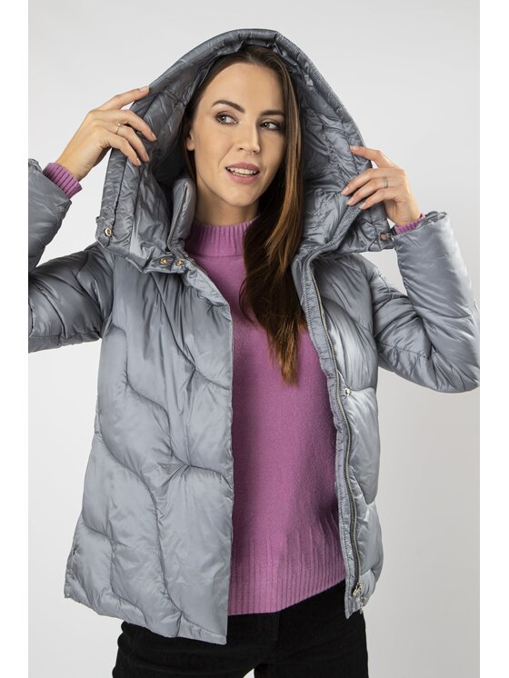 QUIOSQUE QUIOSQUE Zimné bundy Quiosque 9ND004800 Modrá Regular Fit