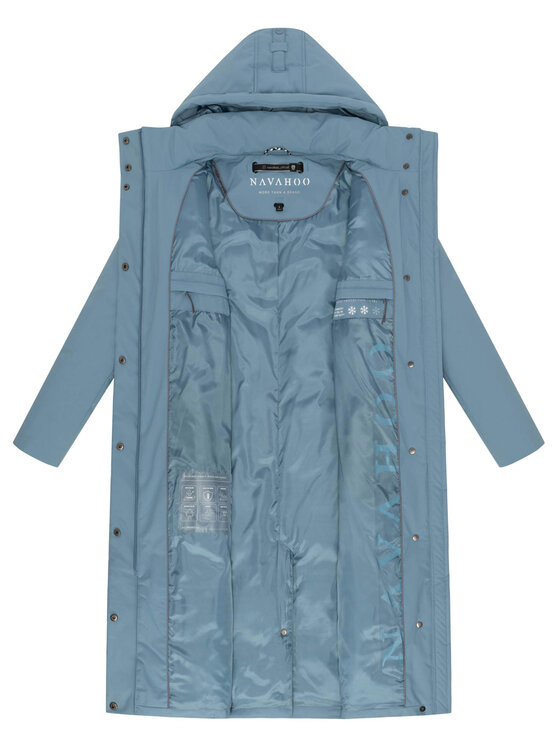 Navahoo Navahoo Kurtka zimowa Waldbummler Niebieski Regular Fit
