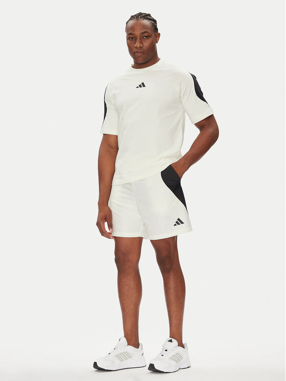 adidas adidas Szorty sportowe Stadium JX5624 Biały Regular Fit