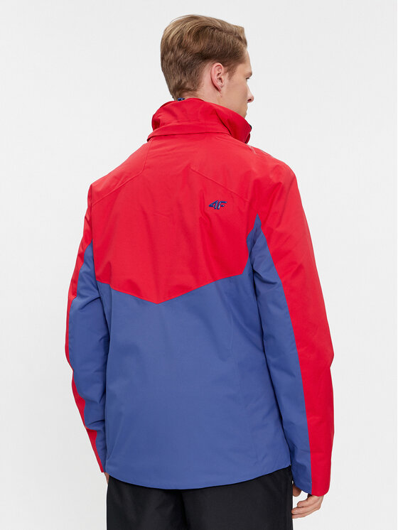 4F 4F Skijacke 4FAW23TTJAM284 Rot Regular Fit