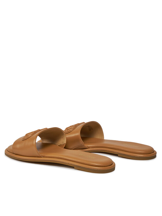 MICHAEL Michael Kors MICHAEL Michael Kors Natikači Saylor Slide 40H3SYFA1L Rjava