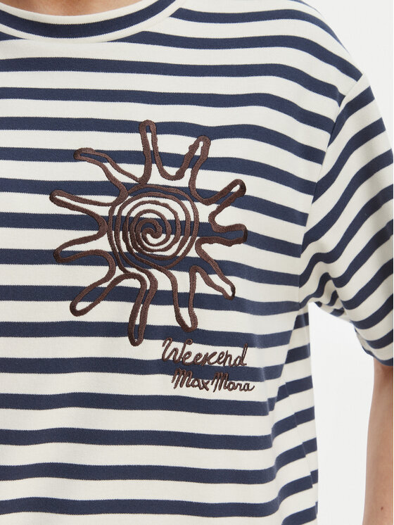 Weekend Max Mara Weekend Max Mara T-Shirt Sabato 2615941112 Σκούρο μπλε Regular Fit