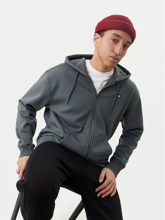 Element Element Pulóver Icon Rain ELYFT00204 Szürke Relaxed Fit