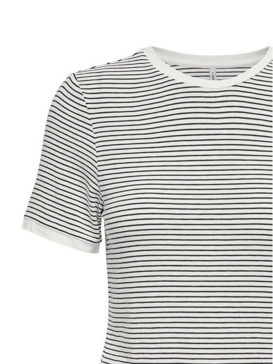 ONLY ONLY T-Shirt Tine 15315406 Czarny Regular Fit