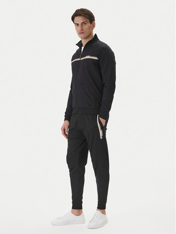 BOSS BOSS Spodnji del trenirke Authentic 50554784 Črna Regular Fit
