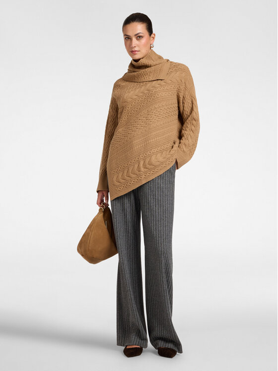 Elena Mirò Elena Mirò Maglione M104Z000872N012 Crema Over Fit