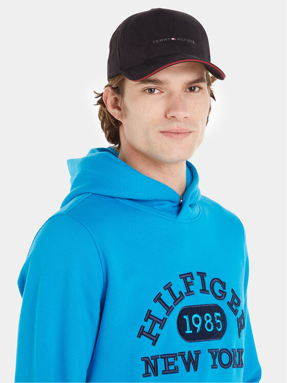 Tommy Hilfiger Tommy Hilfiger Šilterica Downtown Cap AM0AM11486 Crna