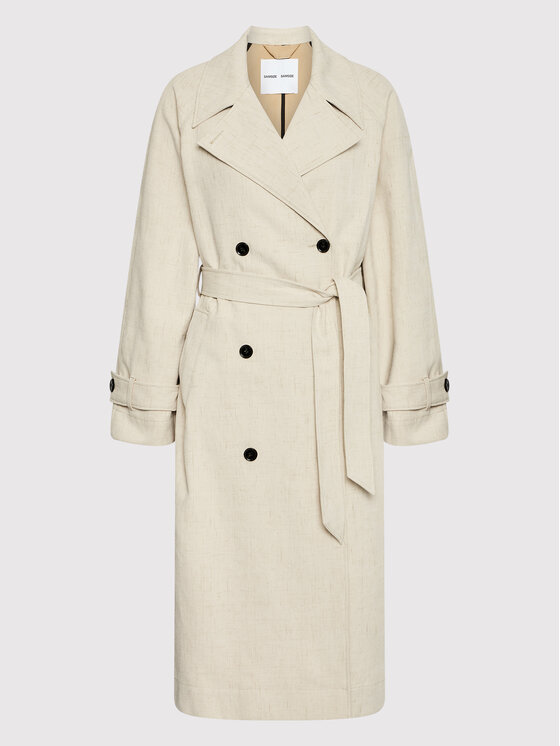 Samsøe Samsøe Samsøe Samsøe Trench Belle F22200005 Beige Regular Fit