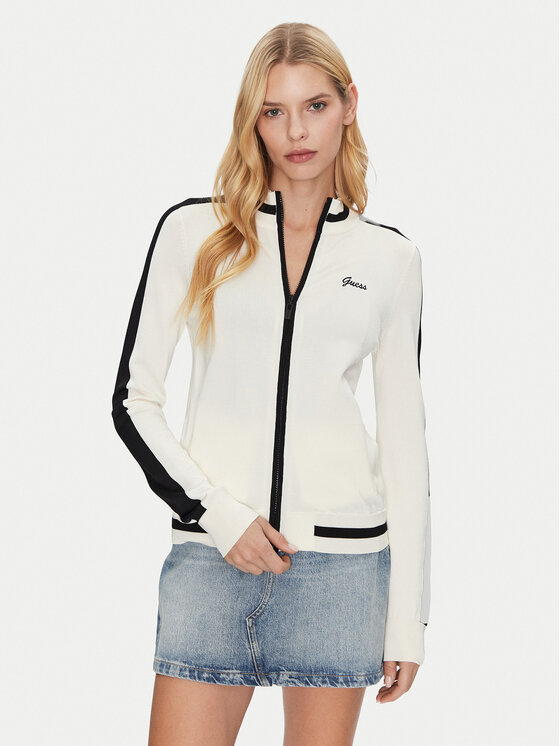 Damska Bluza Guess, Rozmiar S, Beżowa, V5GQ01 Z3D60