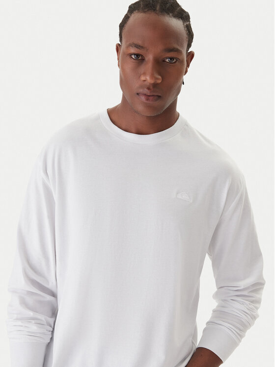 Quiksilver Quiksilver Тениска с дълъг ръкав Salt Water EQYZT08206 Бял Regular Fit
