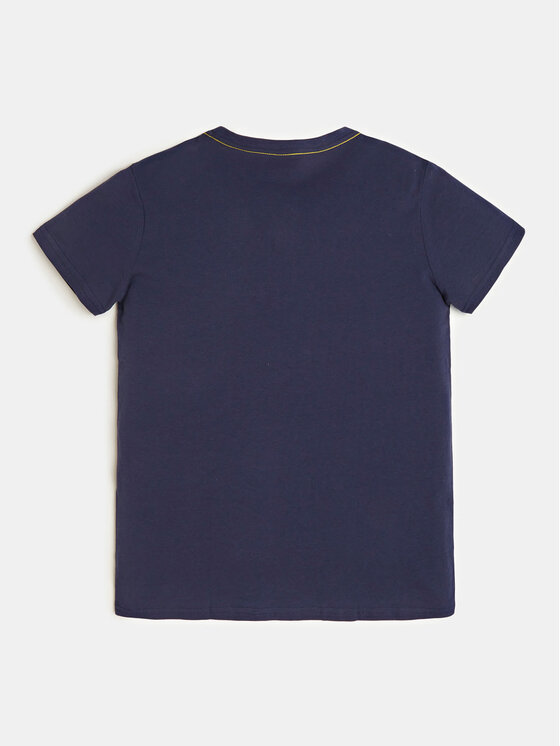 Guess Guess T-shirt L73I55 K8HM0 Blu scuro Regular Fit