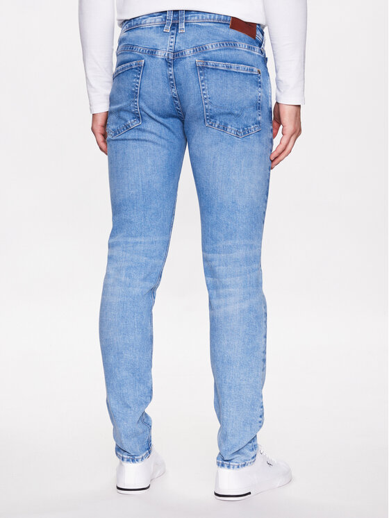 Pepe Jeans Pepe Jeans Jeansy Hatch PM206322VT5 Modrá Slim Fit