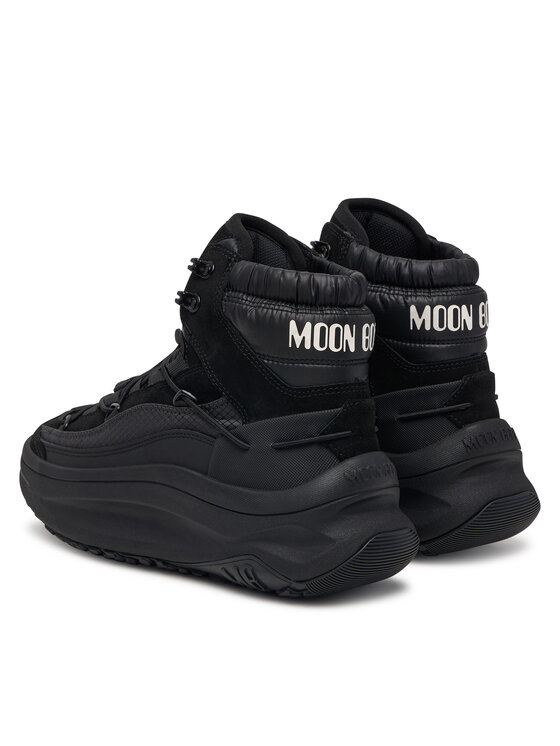 Moon Boot Moon Boot Апрески Moon 247 Xlace Mid 80D2490030 S Черен