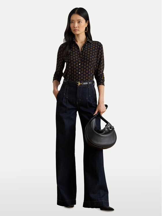 LAUREN RALPH LAUREN LAUREN RALPH LAUREN Košile 200P03717001 Tmavomodrá Regular Fit