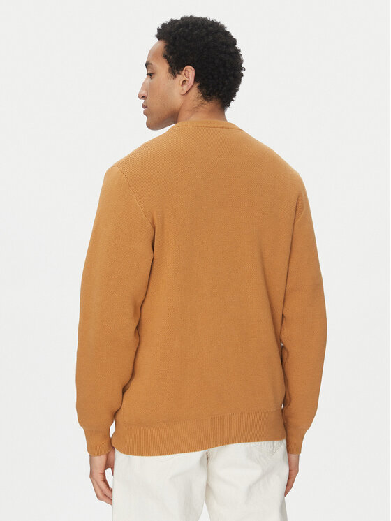 Nike Nike Sweter FQ2912 Brązowy Regular Fit