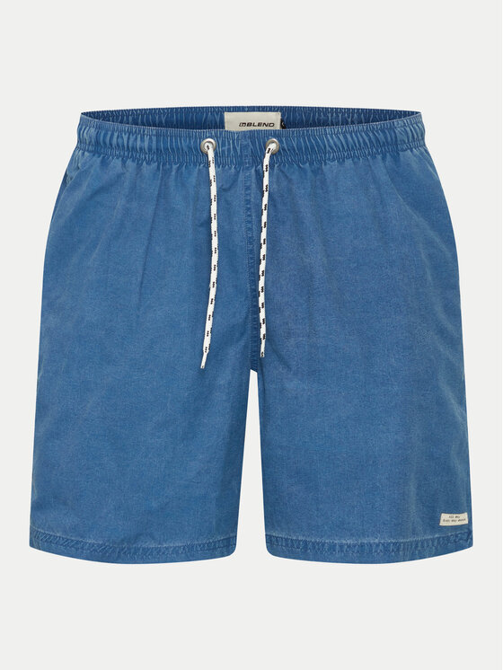 Blend Blend Peldšorti 20716972 Zils Regular Fit