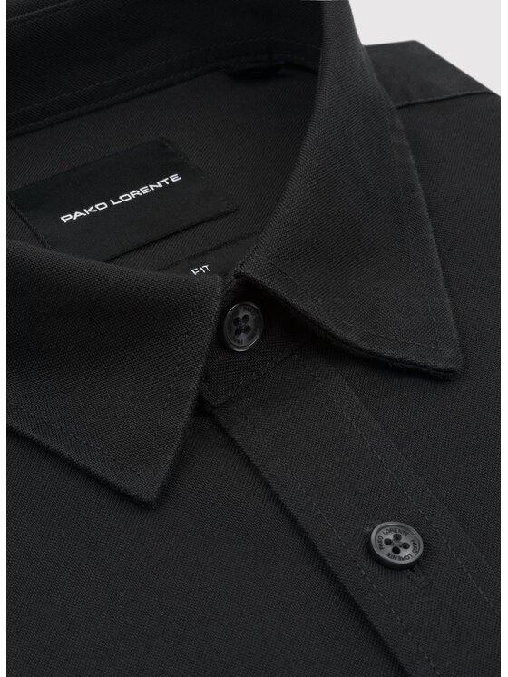 Pako Lorente Pako Lorente Koszula P26WN-1X-029 Czarny Slim Fit