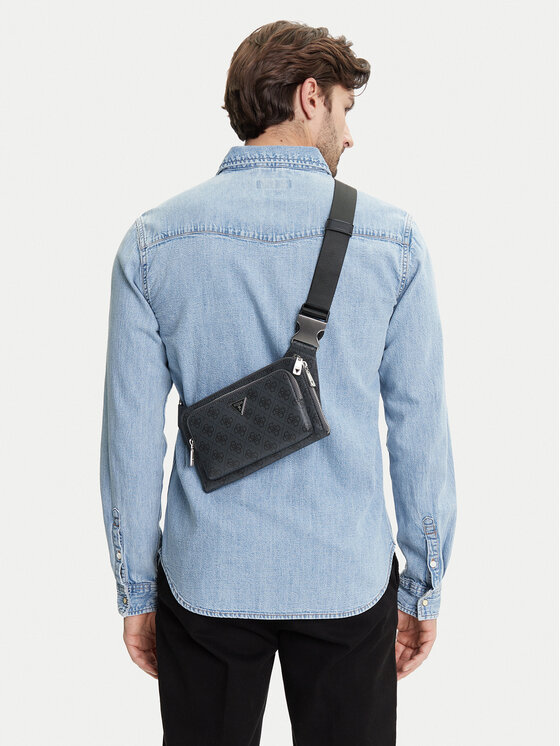Guess Guess Τσαντάκι HMMILO P5214 Μαύρο