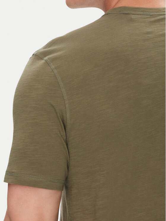BOSS BOSS Tričko Tegood 50508243 Kaki Regular Fit