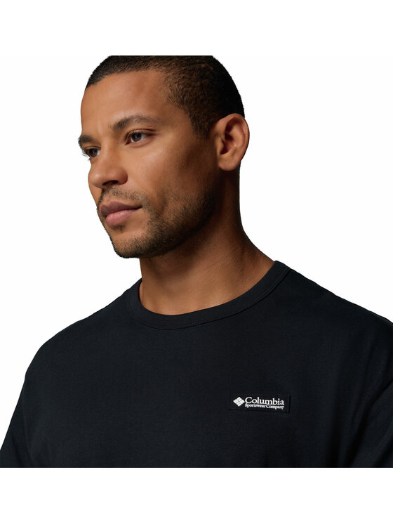 Columbia Columbia T-Shirt 215504 Czarny Regular Fit