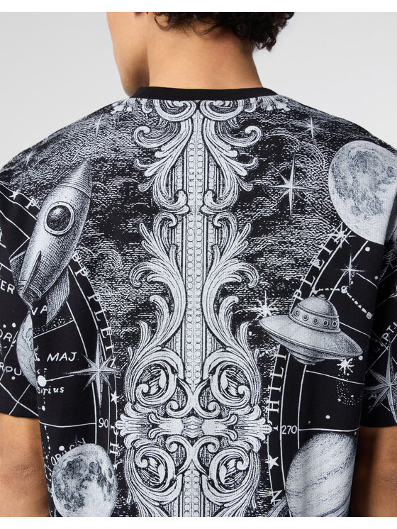 PHILIPP PLEIN PHILIPP PLEIN T-Shirt 31074 Černá Regular Fit