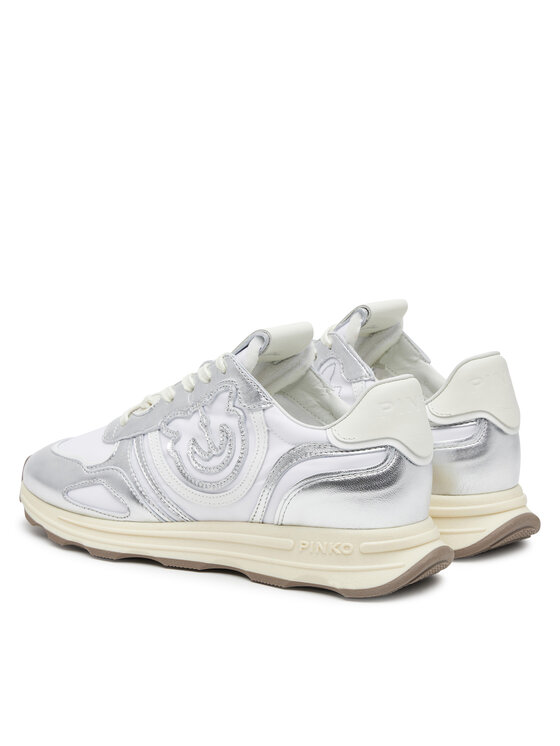 PINKO PINKO Tenisice Zoe 01 SS0087P085 Srebrna