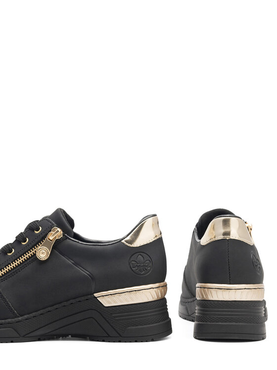 Rieker Rieker Sneakersy N4305-00 Čierna