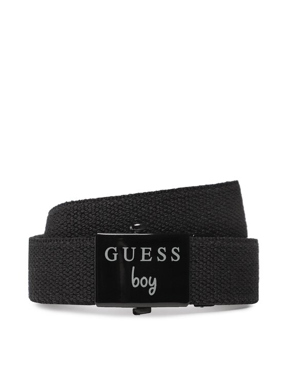 Guess Detský opasok L3GZ03 WFHS0 Čierna