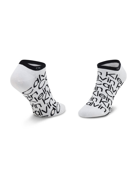 Calvin Klein Calvin Klein 2er-Set niedrige Herrensocken 701218714 Weiß