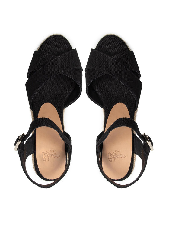 Castañer Castañer Espadryle Blaudell/8ED/001 020998-100-35 Czarny