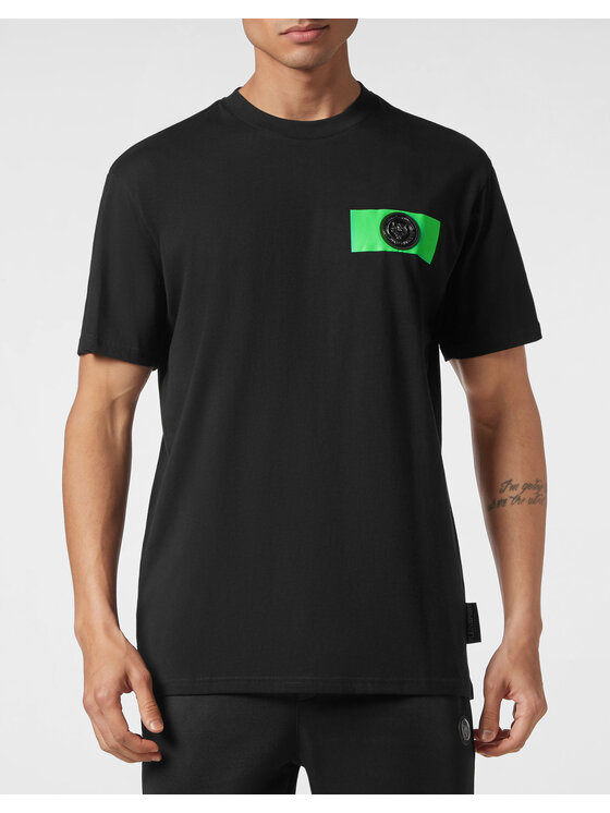 Plein Sport Plein Sport T-Shirt 3371 Czarny Regular Fit