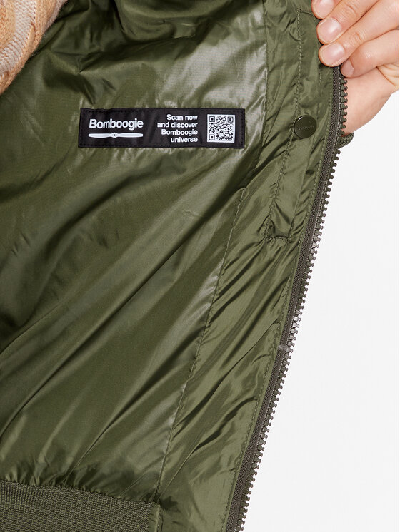Bomboogie Daunenjacke JM603PTNIW3 Grün Regular Fit | Modivo.de
