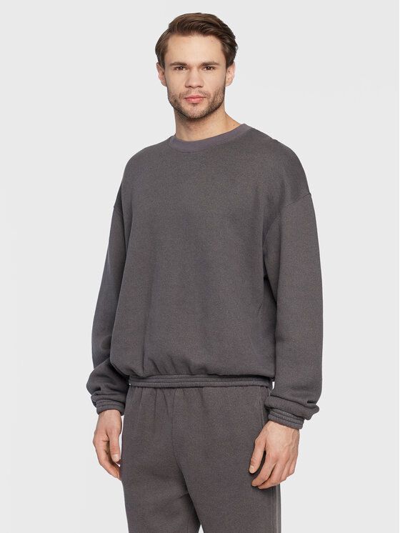 American Vintage Bluză Ikatown MIKA03CH22 Gri Regular Fit