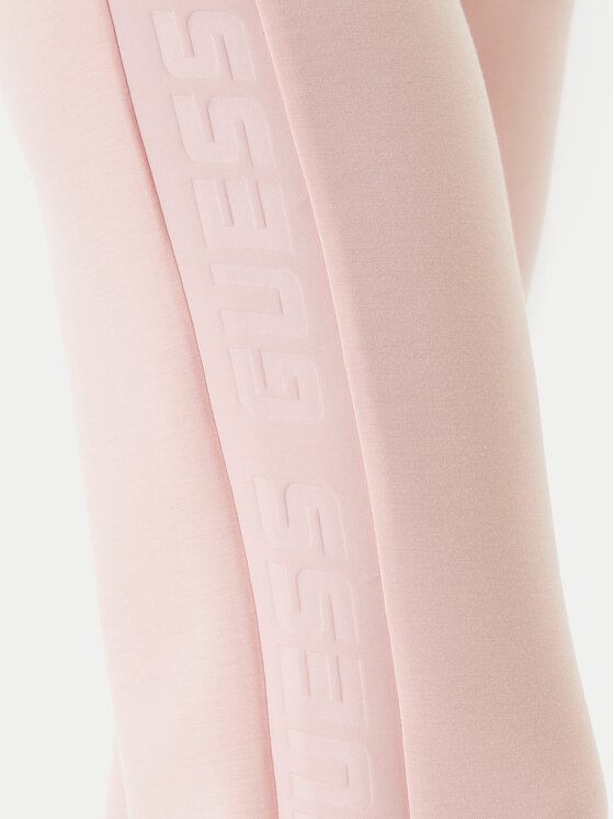 Guess Guess Παντελόνι φόρμας V3RB21 K7UW2 Ροζ Regular Fit