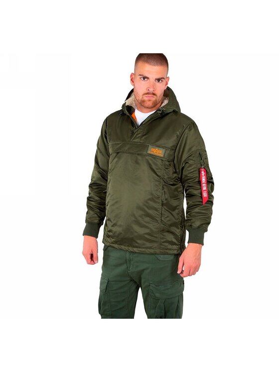 Alpha Industries Alpha Industries Kurtka anorak AI.178139-257-XL Zielony Regular Fit