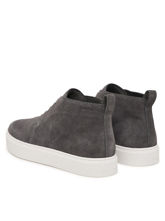 Calvin Klein Calvin Klein Μποτίνια Hybrid Clean Mid Lace Up Su HM0HM02254 Γκρι