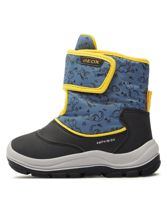 Geox Geox Cizme de zăpadă B Flanfil Boy B Abx B263VE 0CEFU C4K2V S Albastru