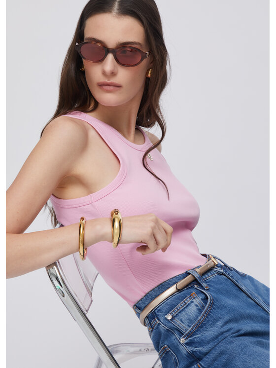 Liu Jo Liu Jo Top WA6488J482252215 Fioletowy Regular Fit