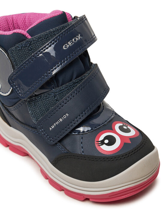 Geox Geox Śniegowce B Flanfil Girl B Abx B463WA 054FU C4268 S Granatowy