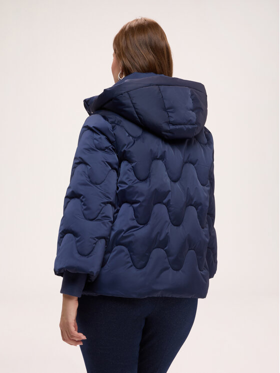 Fiorella Rubino Fiorella Rubino Giubbotto piumino F080T001618N034 Blu Regular Fit