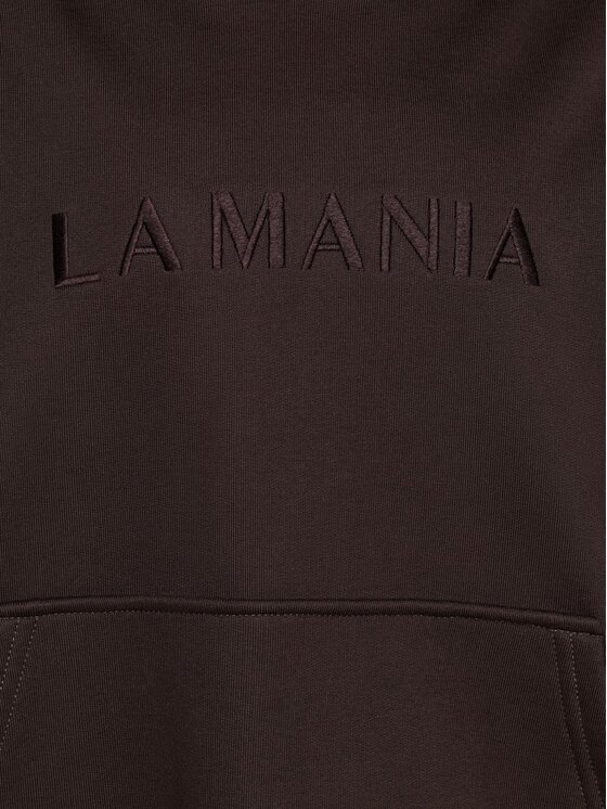 La Mania La Mania Bluza BROOK Brązowy ciemny Basic Fit